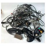 Game Controllers and Cables in Used Condition