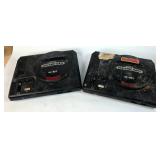 Two Sega Genesis Consoles for Parts or Repair
