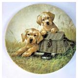 Edwin M. Knowles 1991 Gone Fishinï¿½ Collector Plate