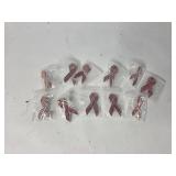 Pink Awareness Ribbon Pins