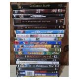 20 Mixed Genre DVD Movies and Shows