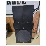 Yamaha Speaker Set With Subwoofer