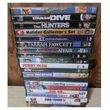 20 Movie and TV Series DVDs Assorted