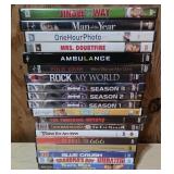 20 Assorted DVD Movies and TV Series