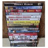20 Assorted DVD Movies and Double Features