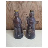 Lady-Shaped Glass Bottles With Caps