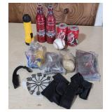 Sports, Beverage Cans, And Misc Lot
