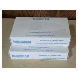Monogram Interfold Deliwrap Paper Boxes
