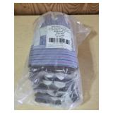 12 Pairs Industrial Gloves 75% Leather, L