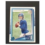 Donruss Jaxson Dart Rookie Card NY GIANTS