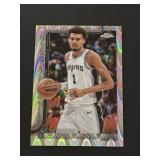 2025 Topps Chrome Victor Wembanyama Raywave Ref