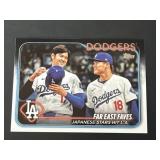 2024 Topps Shohei Ohtani & Yoshinobu Yamamoto