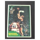 1981 Topps Larry Bird BOSTON CELTICS HOF 'er