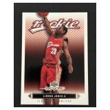 2003 UD MVP LeBron James Rookie Card