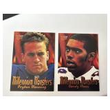 2000 Ultra Peyton Manning Randy Moss Inserts SP