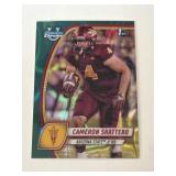 Cam Skattebo Rookie Green Wave Refractor 2024