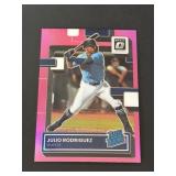 Optic Julio Rodriguez Rookie Pink Refractor SP