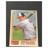 Cal Ripken Jr Rookie 1982 Topps Traded Reprint TC