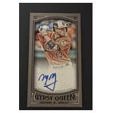 2916 Topps Gypsy Manny Machado Auto Mini #ed 1/1