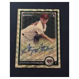 2010 Stephen Strasburg Rookie Auto Superfractor