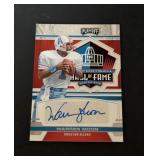 2021 Warren Moon Autograph #ed /50 Hall of Fame