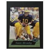 2000 Tom Brady Rookie Blue Torquers SP Press Pass