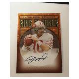 2002 Topps Joe Montana Autograph Ring of Honor SP