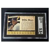 SGC 5.5 1961 Post Willie Mays #145 RARE