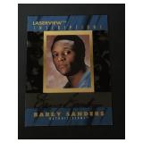 1996 Inscriptions Barry Sanders Autograph #ed  HOF