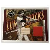 Leaf Limited Brooks Robinson Jersy & Bat #d 13/25