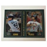 2001 Albert Pujols & Ichiro Rookie Topps Chrome