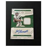 Joe Namath Autograph & Jersey #ed /49 Nat'l Treas