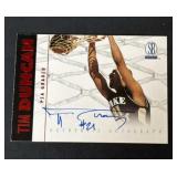 1997 Tim Duncan Rookie Autograph SP SPURS