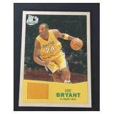 Topps Kobe Bryant Jersey Card SP Black Mamba HOF