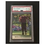 2001 UD Tiger Woods Rookie Card PSA 8.5
