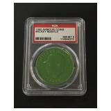 PSA 8 1960 Mickey Mantle Armour Green Coin YANKEES