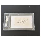 Sandy Koufax Autograph PSA /DNA Dodgers HOF 'er