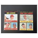 1971 Topps Johnny Bench Killebrew Yaz etc.. Lot