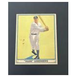 1941 Play Ball Hank Greenberg #18 Tigers HOF