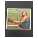 1910 t218 Mecca Jack Johnson Boxing Card