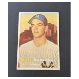 1957 Topps Bobby Richardson Rookie Card YANKEES