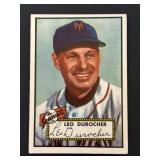 1952 Topps Leo Durocher #315 High Number RARE