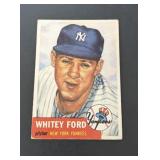 1953 Topps Whitey Ford #207 New York Yankees HOF