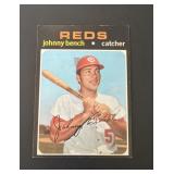 1971 Topps Johnny Bench #250 REDS HOF