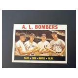 1964 Topps Mickey Mantle Kaline Maris Cash Bombers