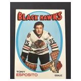 1971 Topps Tony Esposito #110 HOF