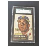 1953 Topps Monte Irvin SGC 4
