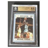 BGS 9.5 1990 UNC Tarheels Michael Jordan Gem Mint