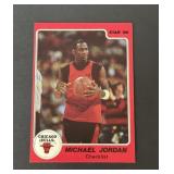 1986 Star Michael Jordan Card #1 of 10