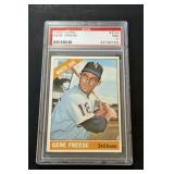 PSA 7 1966 Topps Gene Freese Card #319